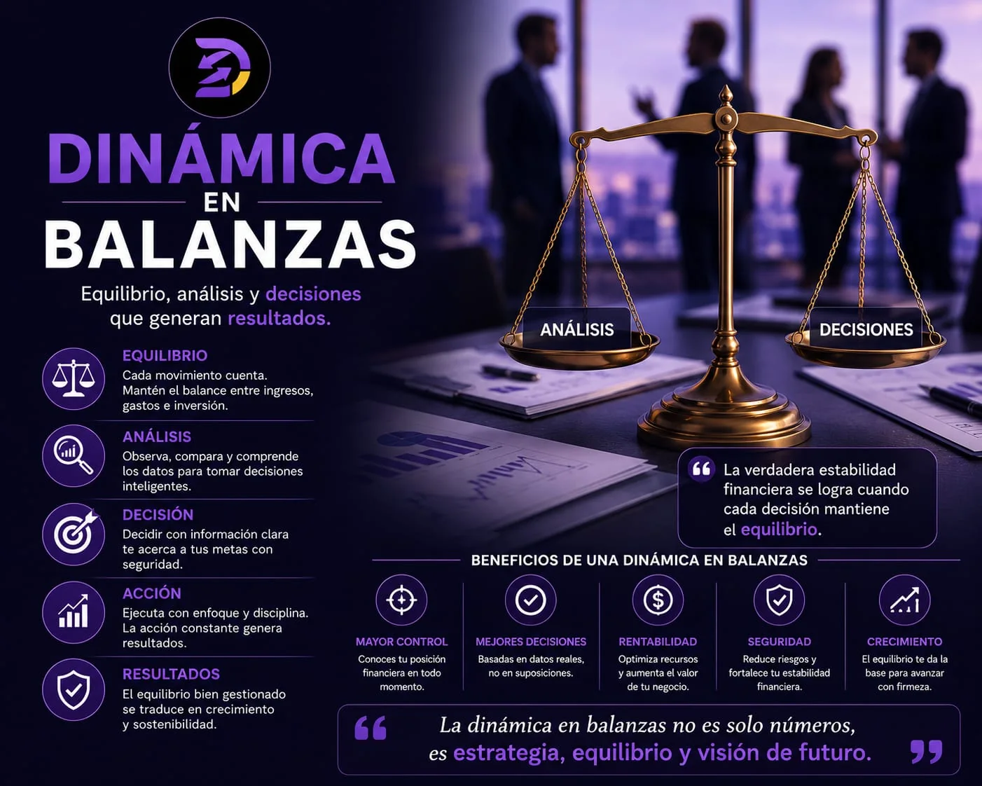 Dinámica en balanzas